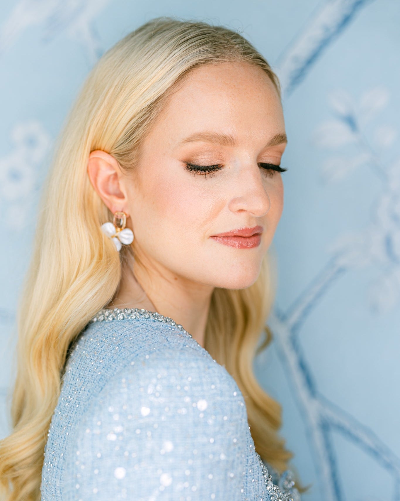The Madeleine Crystal Earrings