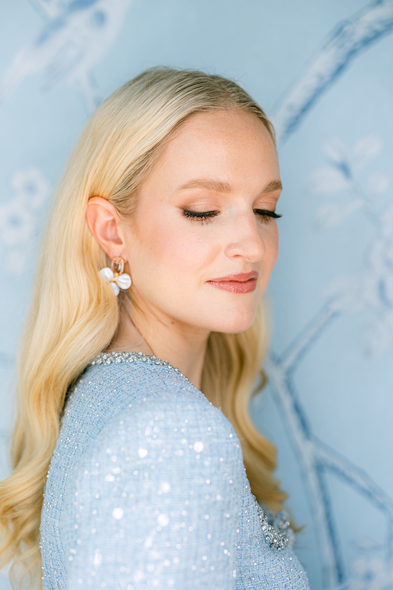 The Madeleine Crystal Earrings