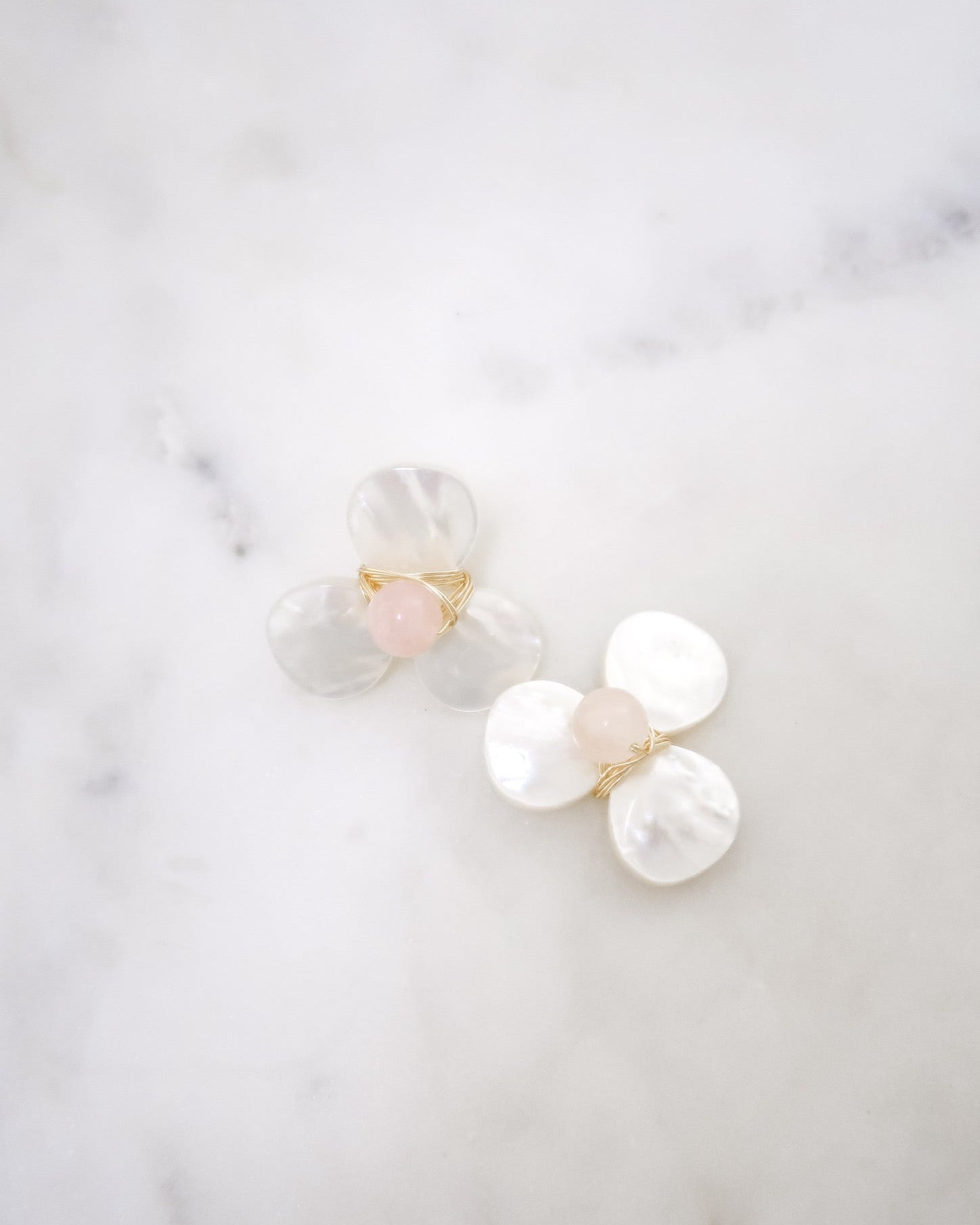 The Georgie Earrings in Pink