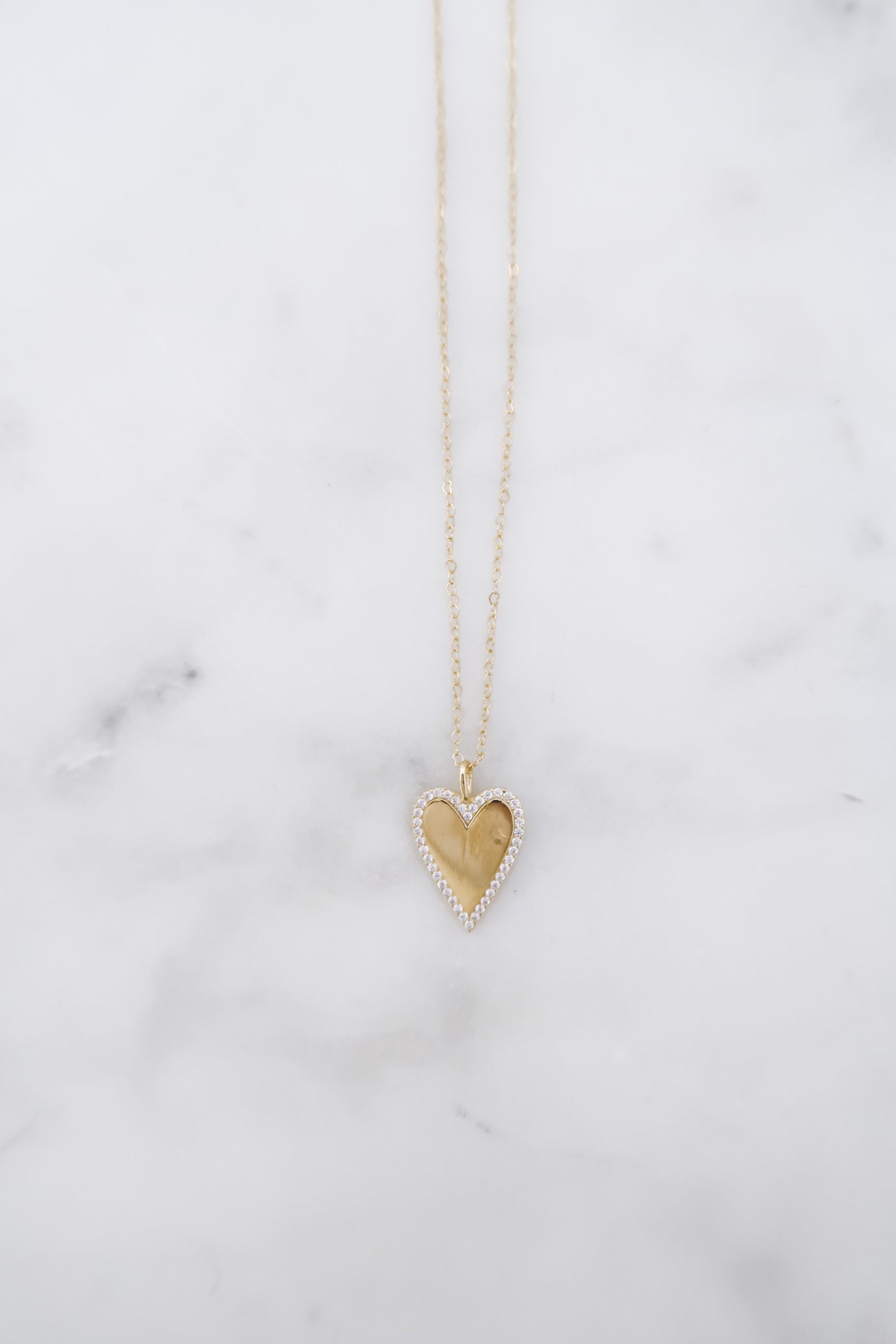 The Rhys Heart Necklace