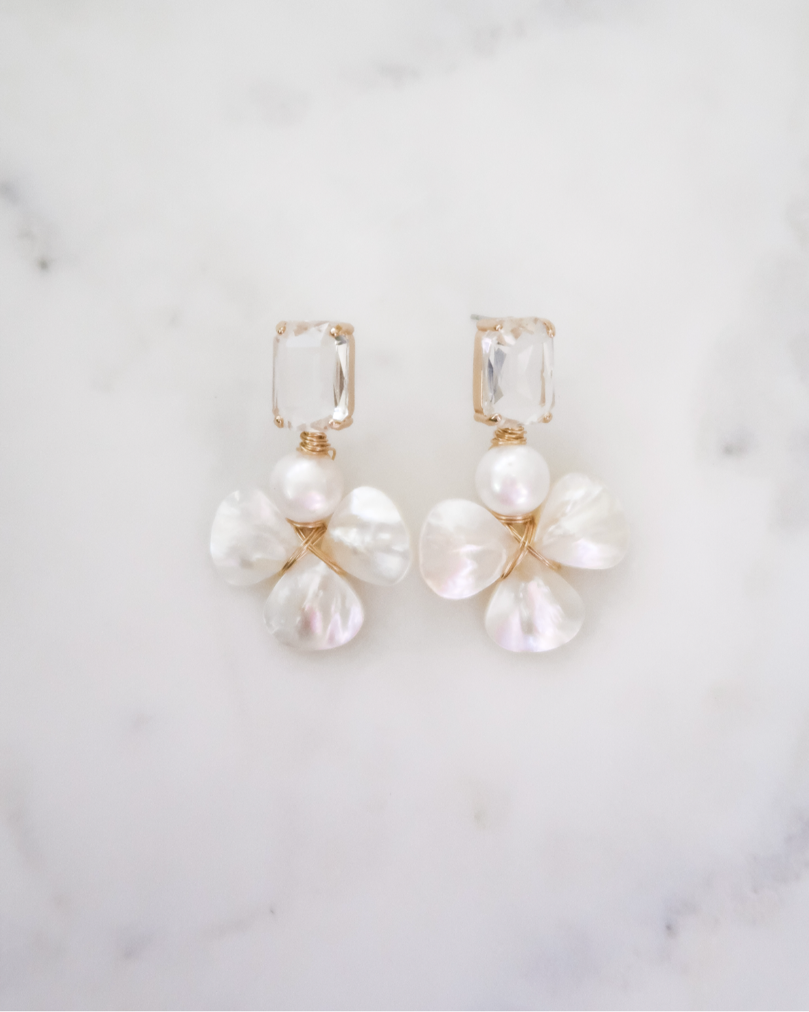 The Phoebe Crystal Earrings