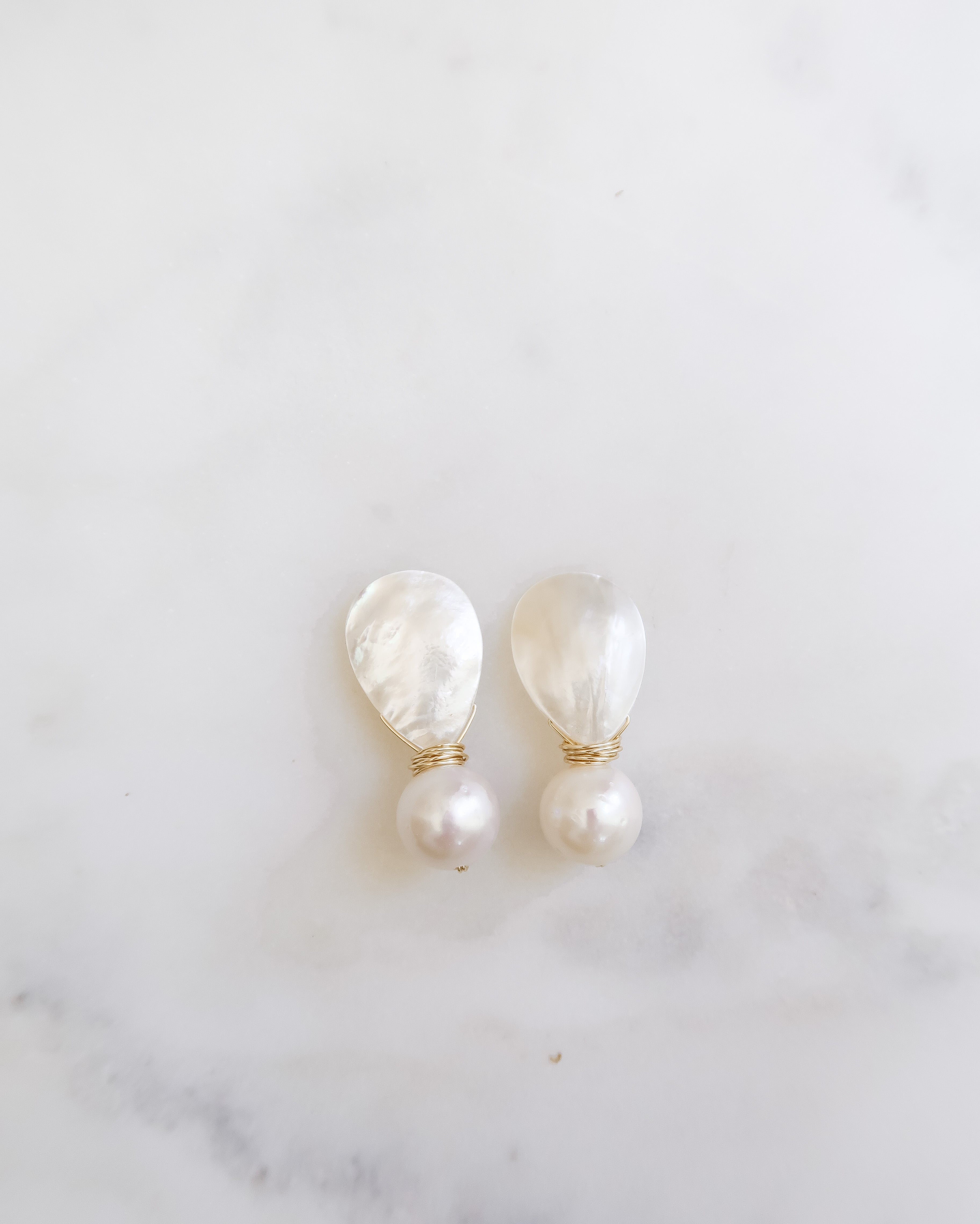 The Harris Pearl Drop Earrings